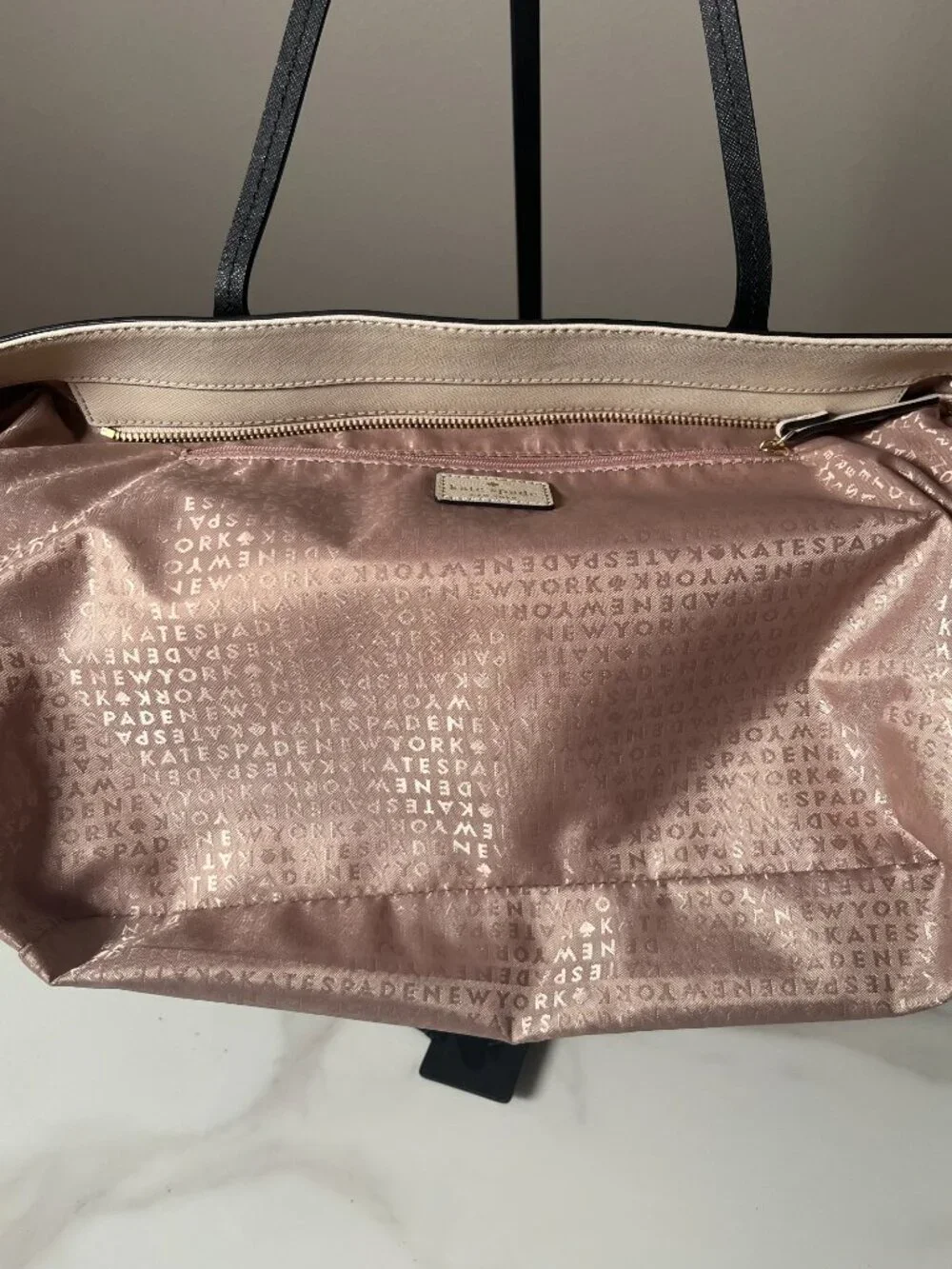 kate spade details foil